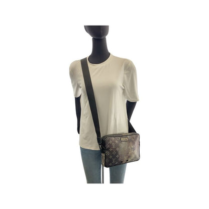 Louis Vuitton Monogram Galaxy Alpha Messenger Gray Shoulder Bag