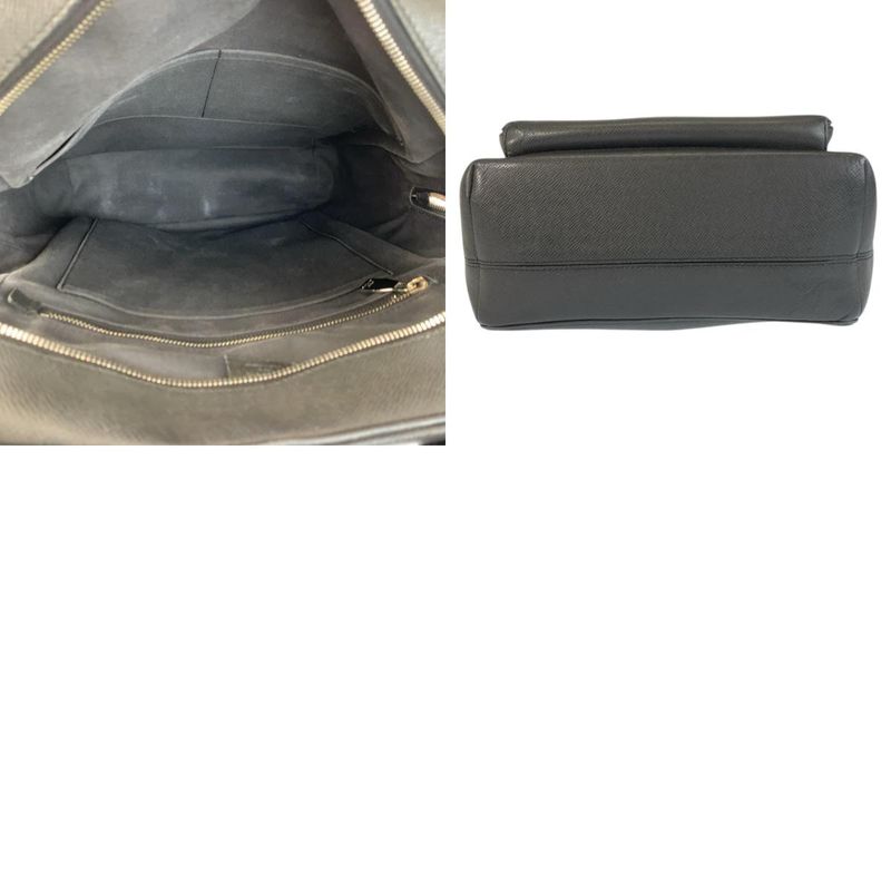 Louis Vuitton Taiga Grigori Ardoise Black Silver Backpack