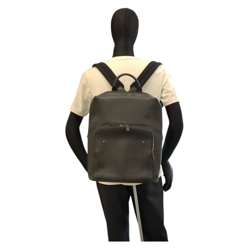 Louis Vuitton Taiga Grigori Ardoise Black Silver Backpack
