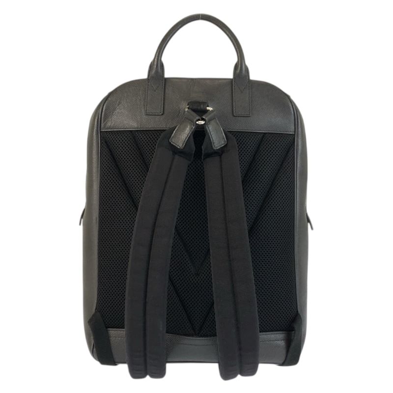 Louis Vuitton Taiga Grigori Ardoise Black Silver Backpack