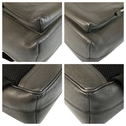 Louis Vuitton Taiga Grigori Ardoise Black Silver Backpack