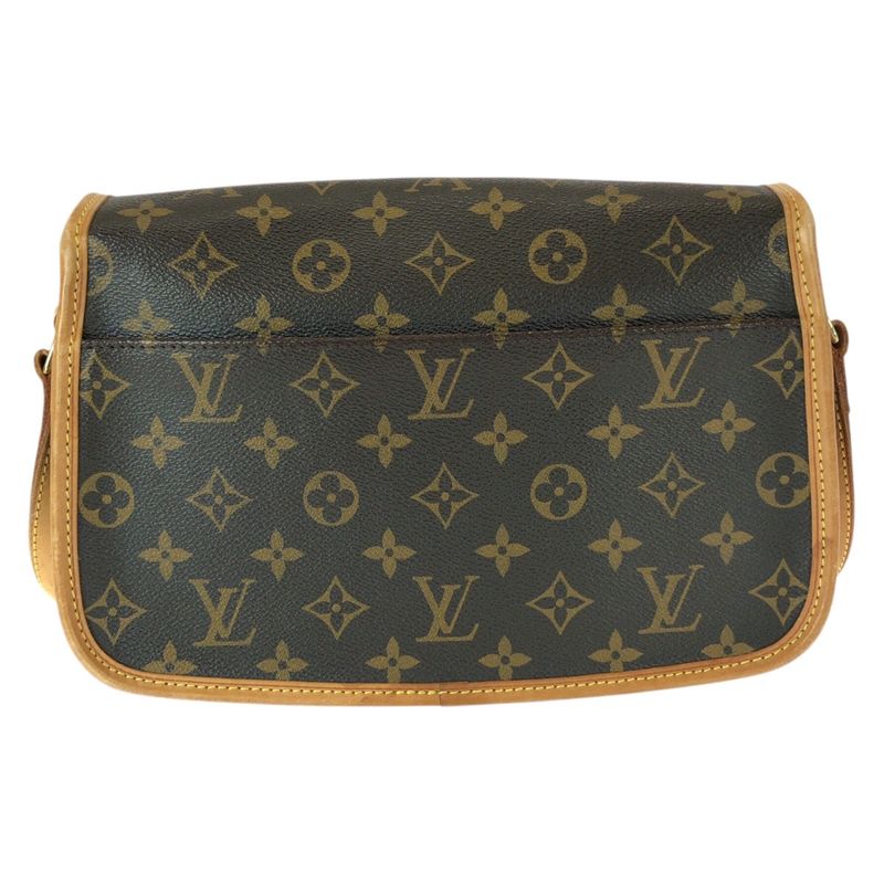 Louis Vuitton Monogram Sologne Brown Leather Shoulder Bag