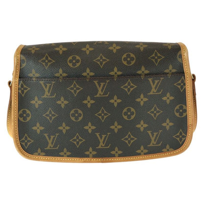 Louis Vuitton Monogram Sologne Brown Leather Shoulder Bag