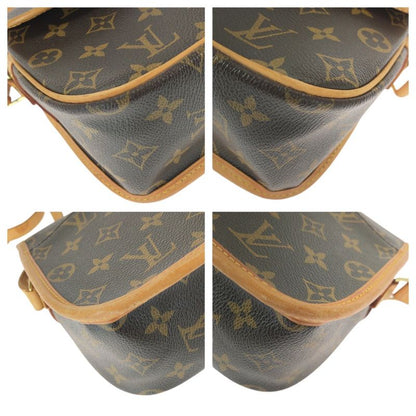 Louis Vuitton Monogram Sologne Brown Leather Shoulder Bag