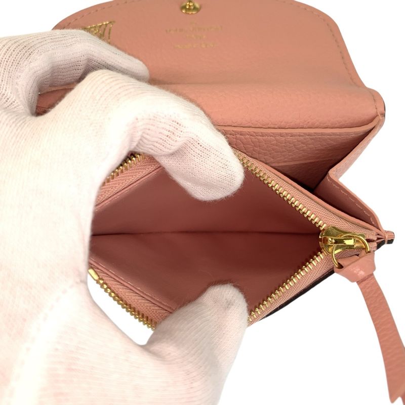 Louis Vuitton Empreinte Porte-Monnaie Rosalie Rose Poodle Compact Wallet