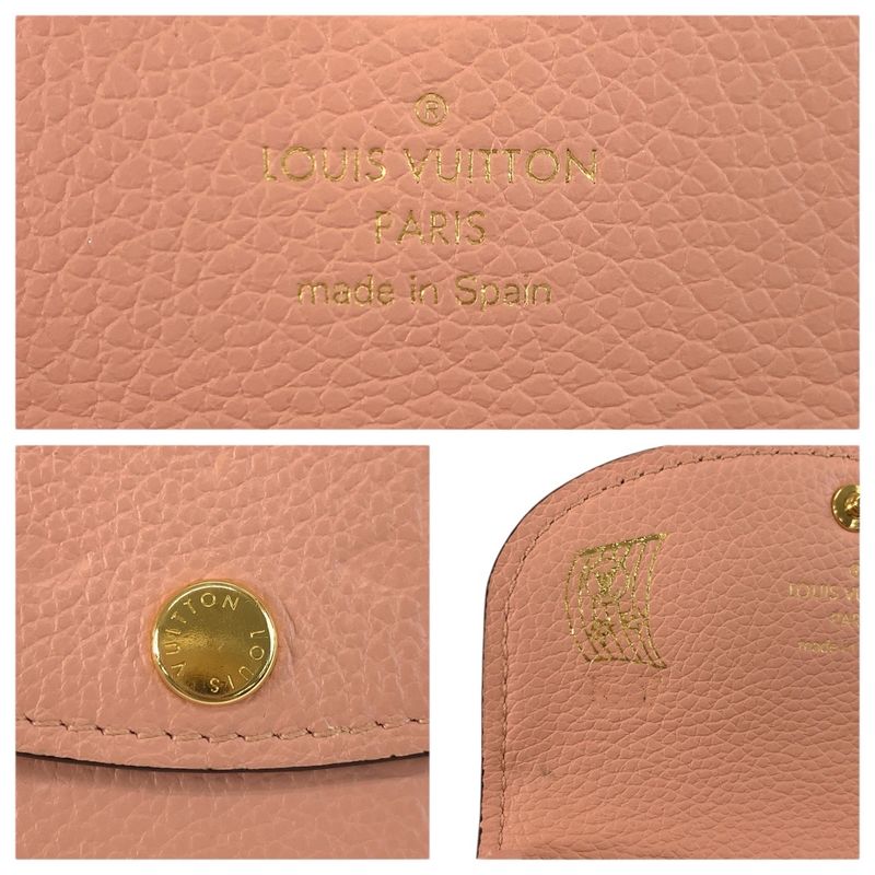 Louis Vuitton Empreinte Porte-Monnaie Rosalie Rose Poodle Compact Wallet