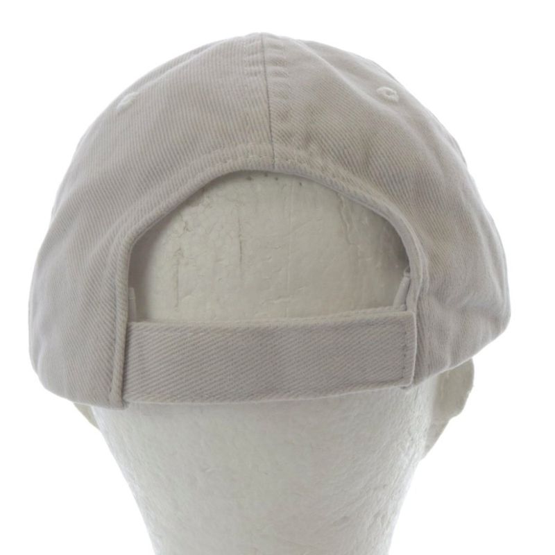 Balenciaga Political Stencil Hat Baseball Cap L White