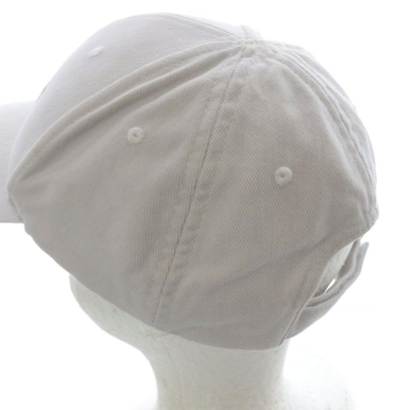 Balenciaga Political Stencil Hat Baseball Cap L White