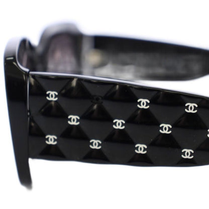 Chanel Sunglasses CC Logo Temple Square Lens Black KH Eyewear