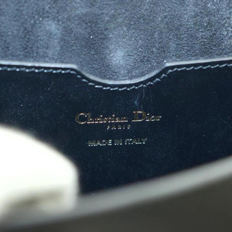 Dior Bobby Box Calfskin Large Bag Shoulder Black