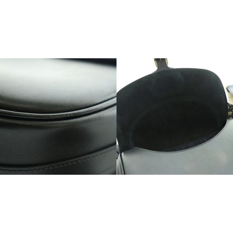 Dior Bobby Box Calfskin Large Bag Shoulder Black