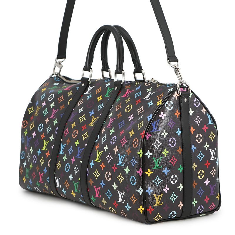 Louis Vuitton Boston Bag Monogram Multicolor LV TM Keepall Bandouliere 50