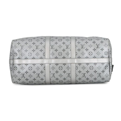 Louis Vuitton Boston Bag Monogram Eclipse Split Keepall Bandouliere 50 2-Way