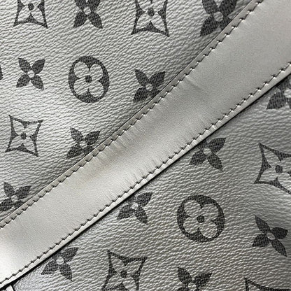 Louis Vuitton Boston Bag Monogram Eclipse Split Keepall Bandouliere 50 2-Way