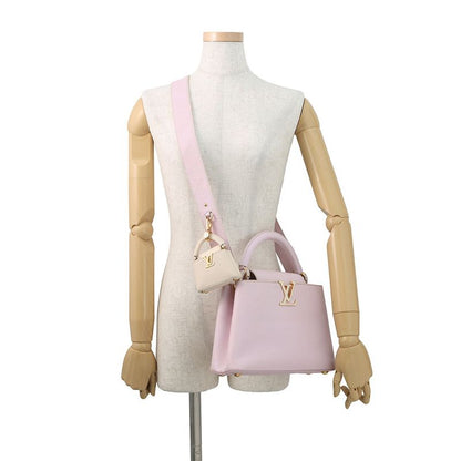 Louis Vuitton Handbag Taurillon Leather Capucines BB Bag 2-Way