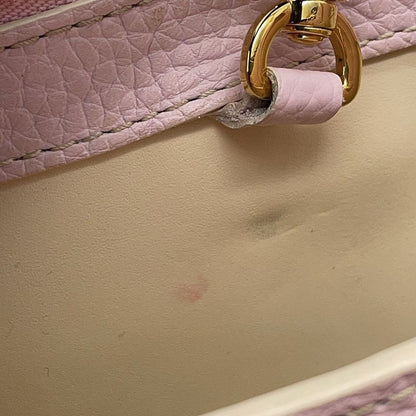Louis Vuitton Handbag Taurillon Leather Capucines BB Bag 2-Way