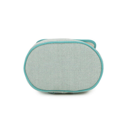Hermes Backpack les Cabanes Embroidery Tricolor