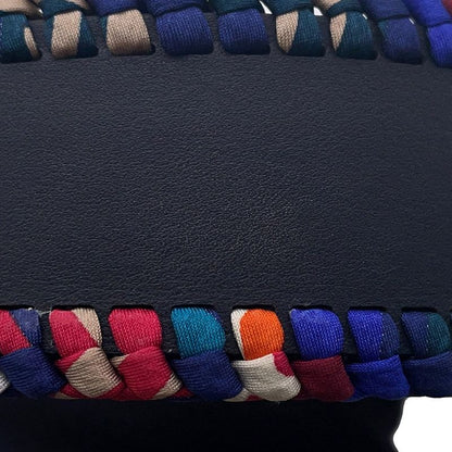 Hermes Headband Series Grace Navy Multicolor Silver Swift