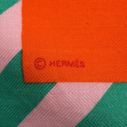Hermes Shawl Carre 140 Jean Cashmere Silk Scarf