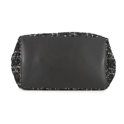 Dior Handbag Cannage Toujour Tweed Black