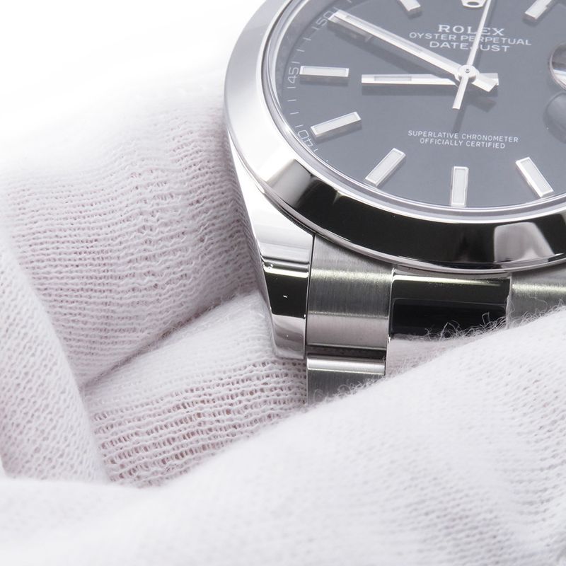 Rolex Datejust 41 Roulette Watch Black Dial