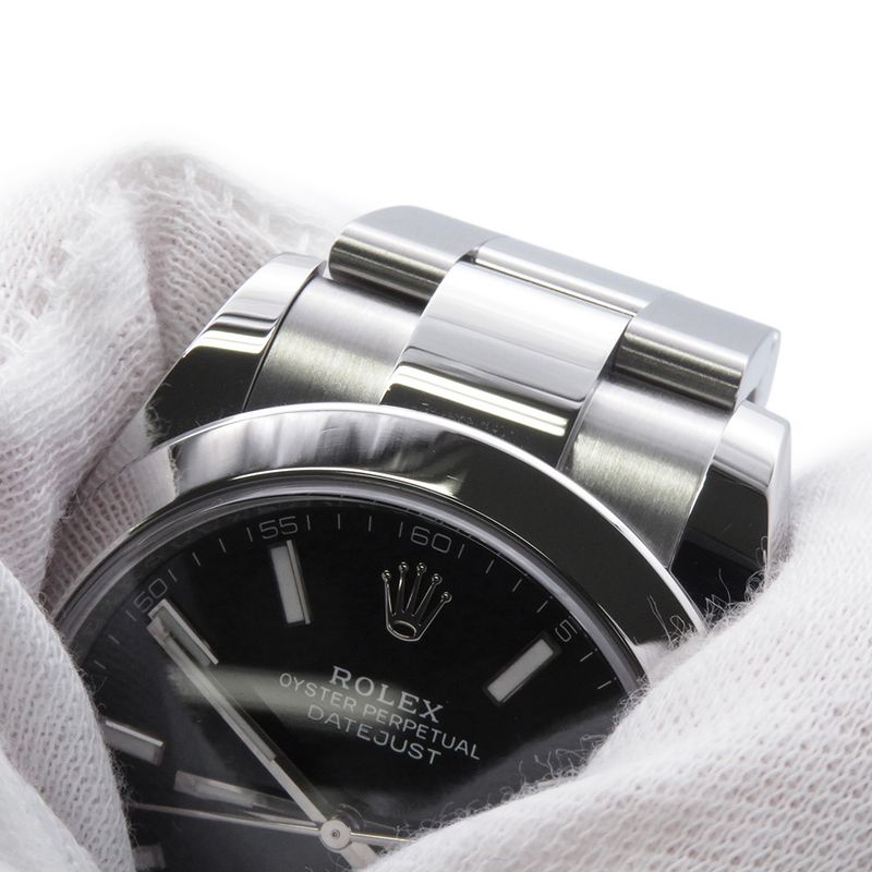 Rolex Datejust 41 Roulette Watch Black Dial