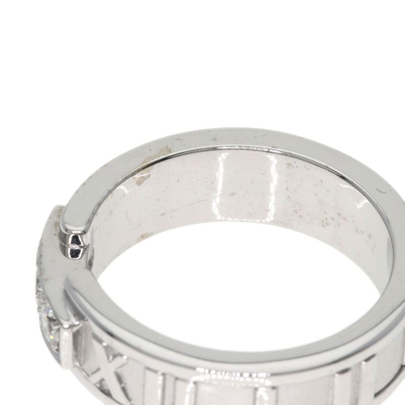 Tiffany & Co Atlas Diamond Ring 18k White Gold