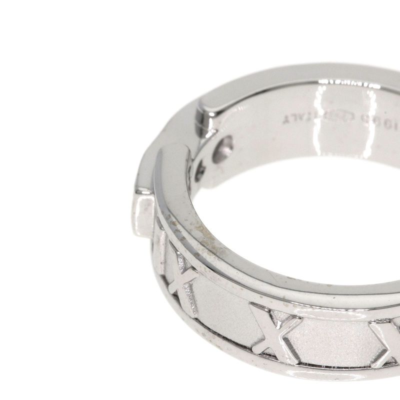 Tiffany & Co Atlas Diamond Ring 18k White Gold