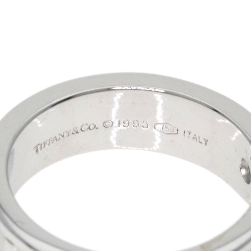 Tiffany & Co Atlas Diamond Ring 18k White Gold