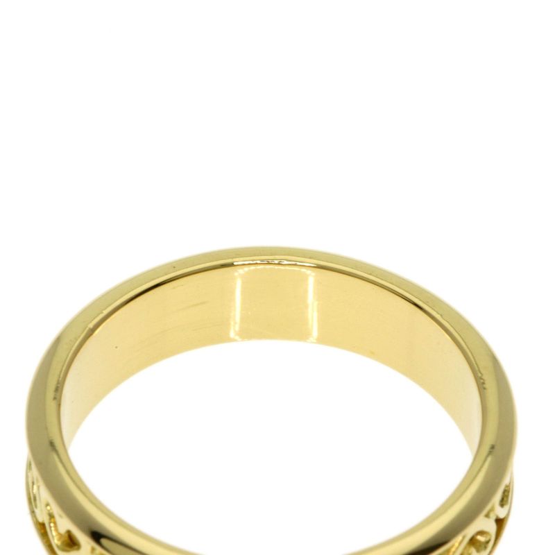 Tiffany & Co Cutout Heart Ring 18k Yellow Gold