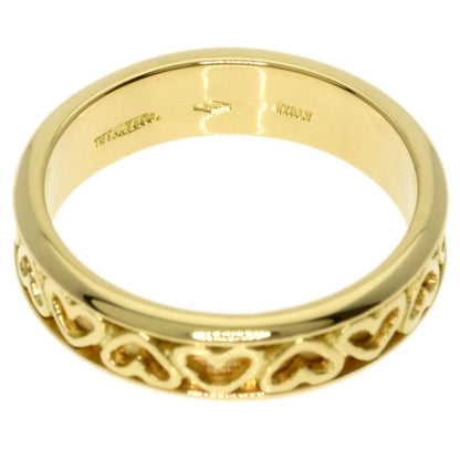 Tiffany & Co Cutout Heart Ring 18k Yellow Gold