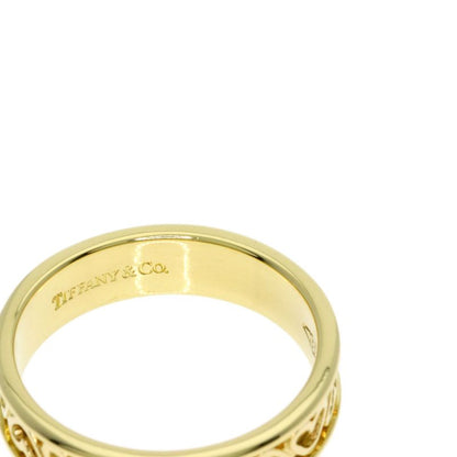 Tiffany & Co Cutout Heart Ring 18k Yellow Gold