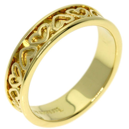 Tiffany & Co Cutout Heart Ring 18k Yellow Gold
