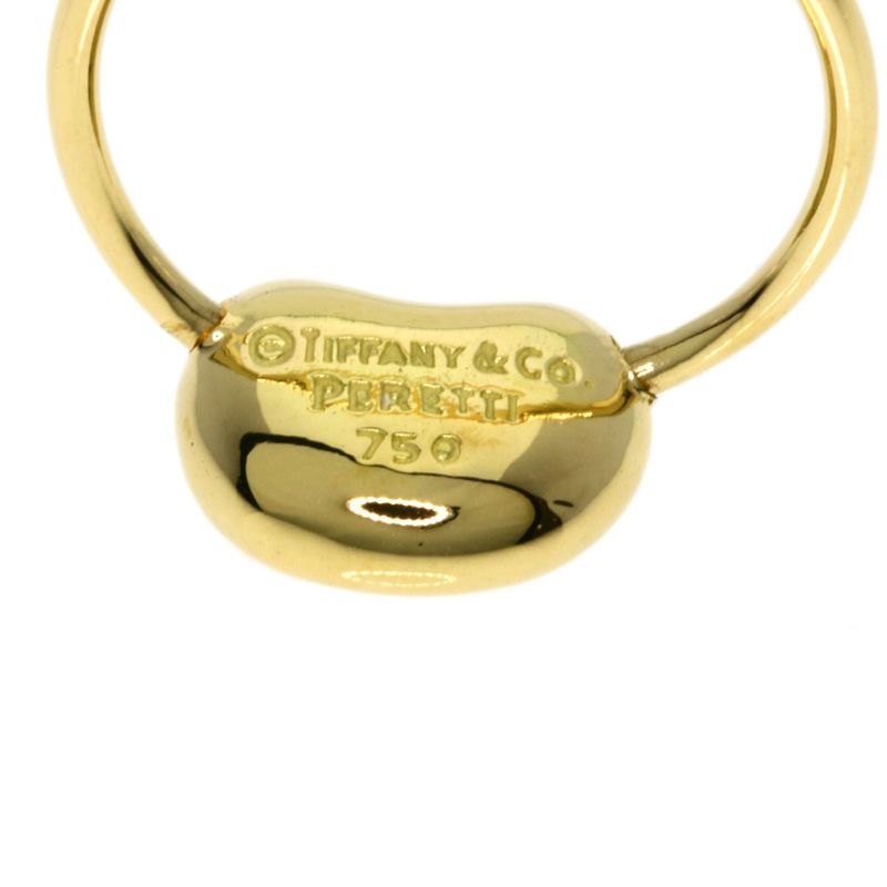 Tiffany & Co Bean Ring 18k Yellow Gold
