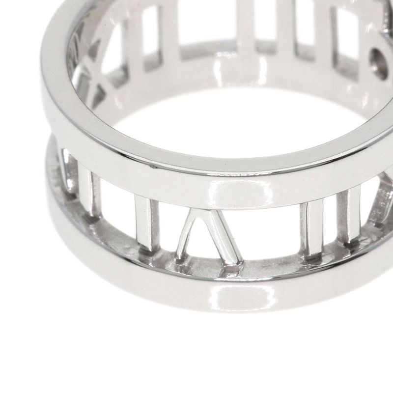 Tiffany & Co Atlas Diamond Ring 18k White Gold