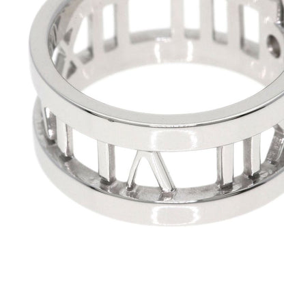Tiffany & Co Atlas Diamond Ring 18k White Gold