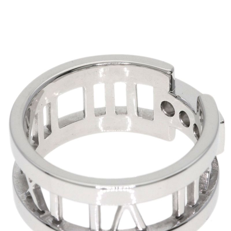 Tiffany & Co Atlas Diamond Ring 18k White Gold