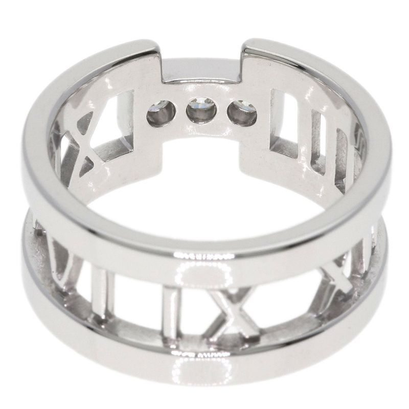 Tiffany & Co Atlas Diamond Ring 18k White Gold