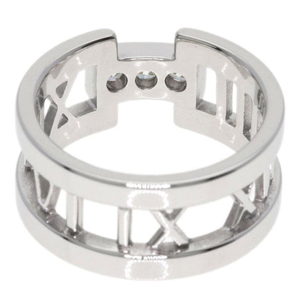 Tiffany & Co Atlas Diamond Ring 18k White Gold