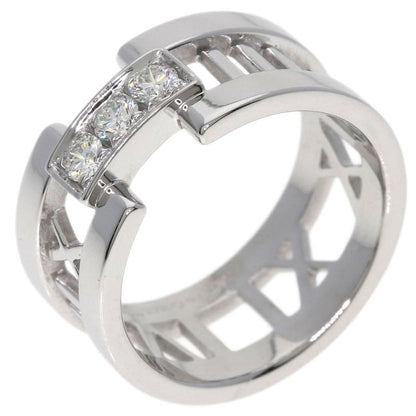 Tiffany & Co Atlas Diamond Ring 18k White Gold