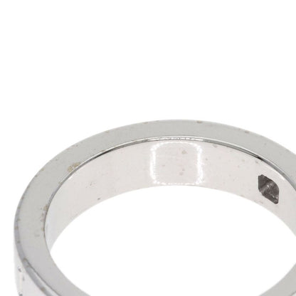 Bvlgari Double Logo Diamond Ring 18k White Gold