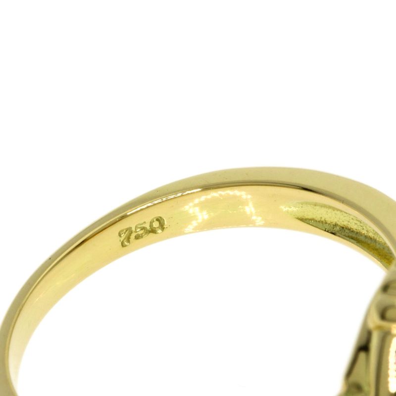 Tiffany & Co Pearl Ring 18k Yellow Gold