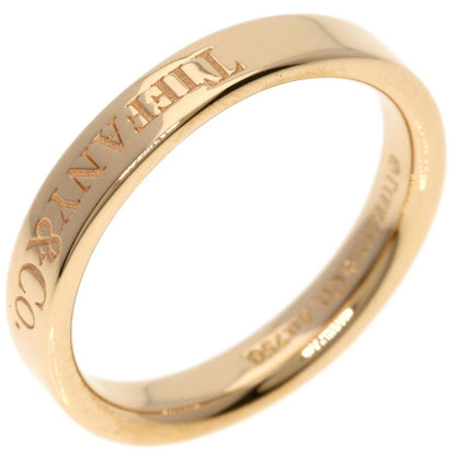 Tiffany & Co Flat Band Ring 18k Pink Gold