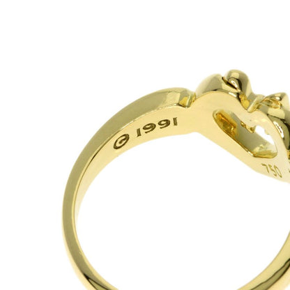 Tiffany & Co Heart with Bow Ring 18k Yellow Gold