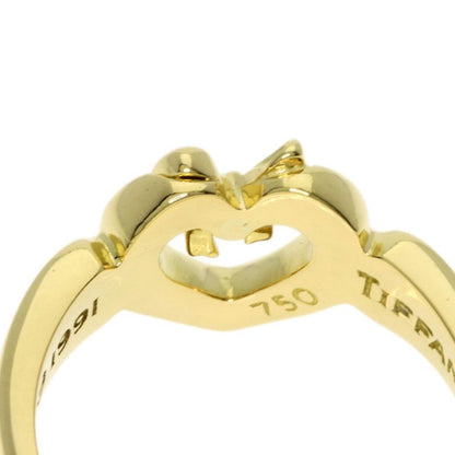 Tiffany & Co Heart with Bow Ring 18k Yellow Gold