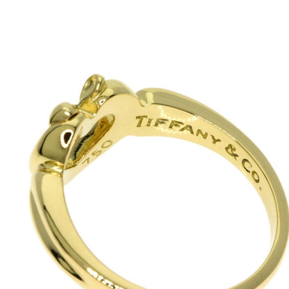 Tiffany & Co Heart with Bow Ring 18k Yellow Gold