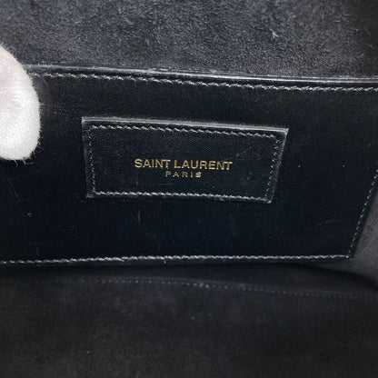 Saint Laurent Yves Baby Duffle 2-Way Handbag Leather