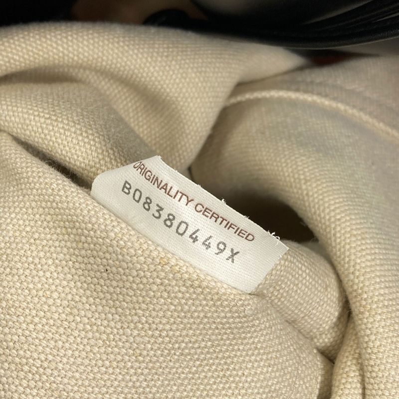 Bottega Veneta Logo Tote Canvas Leather
