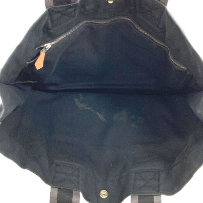 Hermes Sac Fourre Tout MM Silver Handbag Canvas