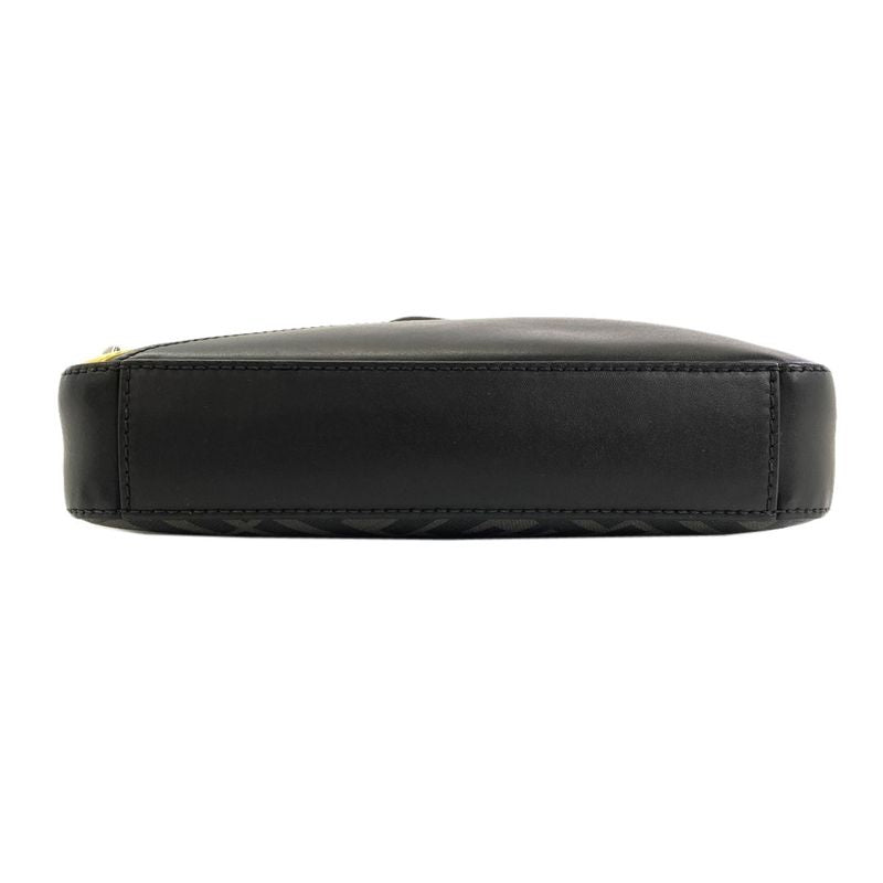 Fendi Diagonal Camera Case Shoulder Bag Leather